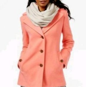 Calvin Klein Wool-Cashmere Peacoat